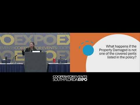 CooperatorEvents South Florida Expo Seminar: Rest Insured - General Liability & Property Insurance Basics