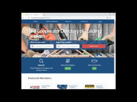 directory.cooperator.com - A powerful, free tool for finding the services your community needs